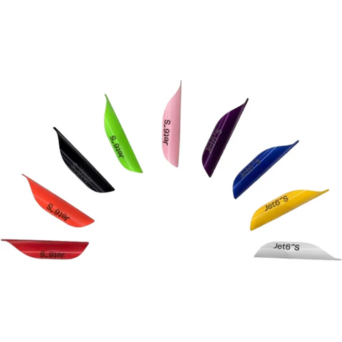 K&K Archery Kıvrık Tüy Jet6 S 2.0''