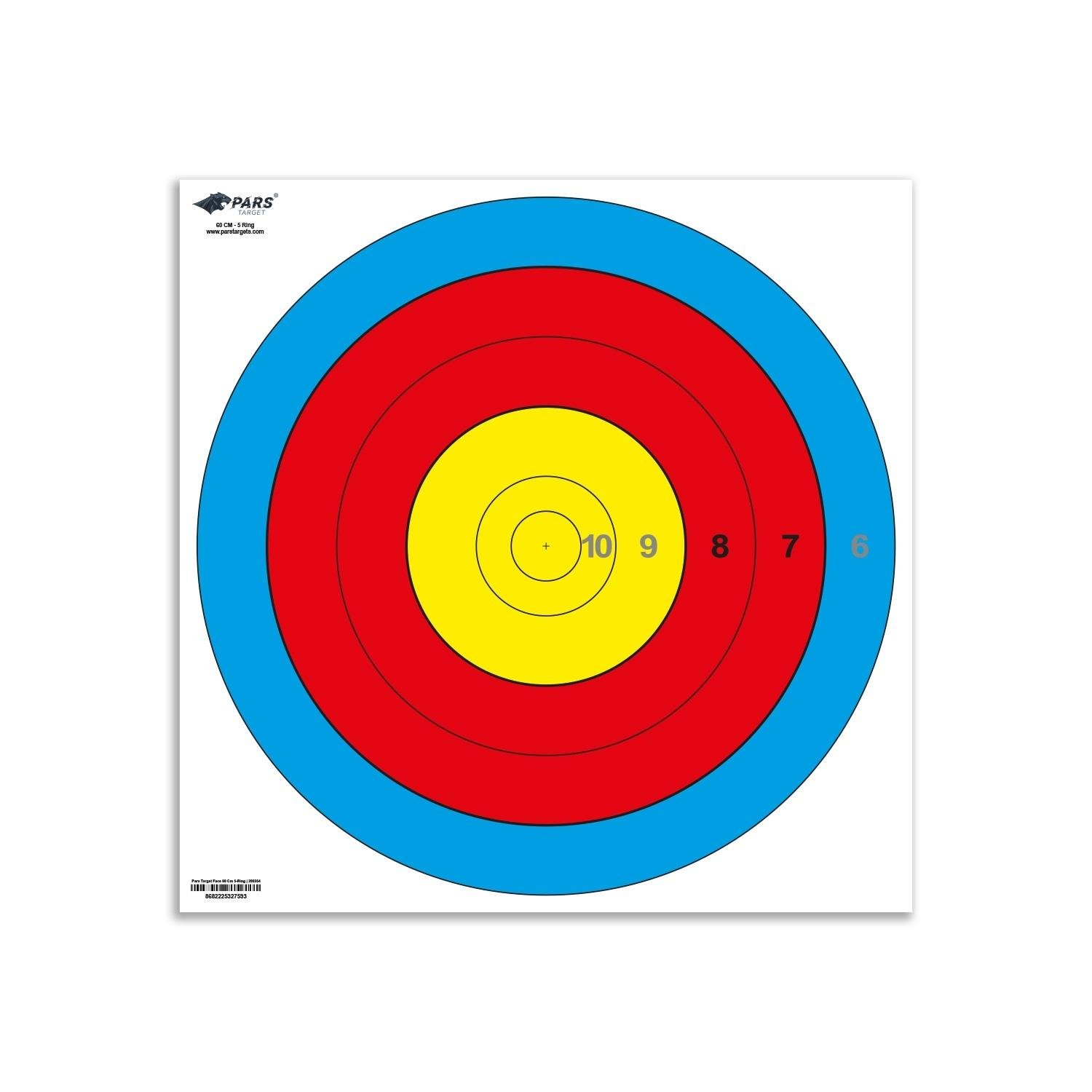 Pars Hedef Kağıdı 5-Ring 60cm