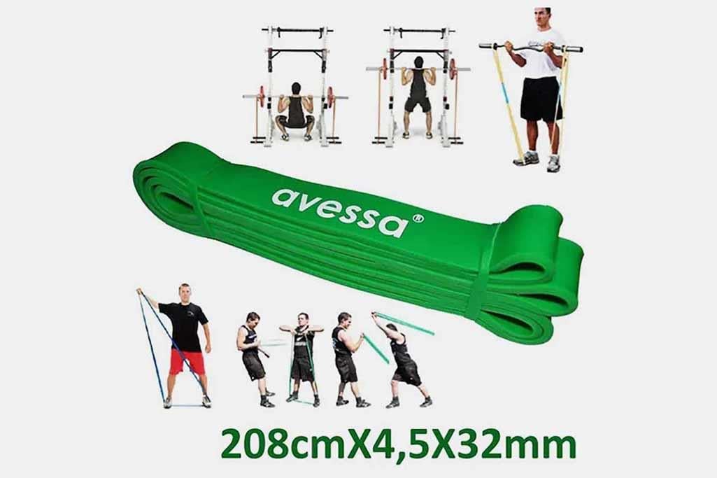 Profesyonel Antrenmanlar için Avessa Sert Latex Güç Bandı İncelemesi