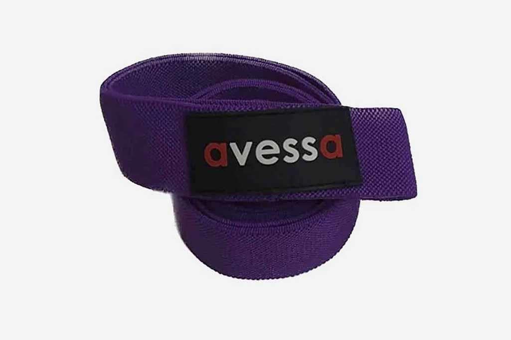 Profesyonel Antrenmanlar için Avessa Mor Örme Güç Bandı İncelemesi