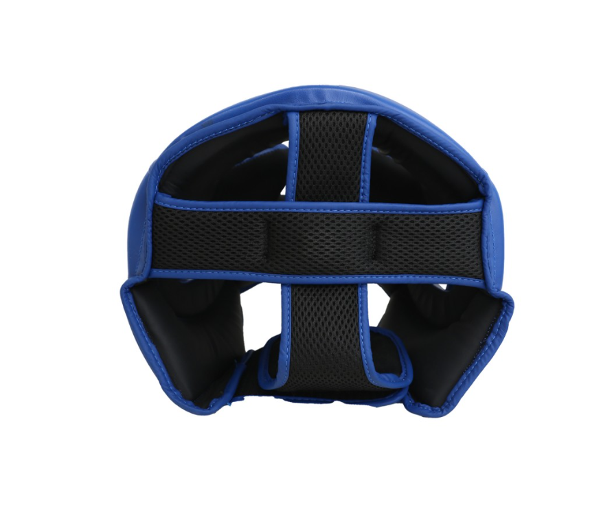 Raptor Açık Kask Kickboks Kafa Koruyucu HG Mavi
