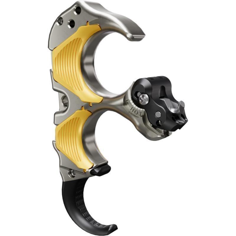 Tru Ball Elden Tetik Aileron HBC Flex 3 Finger Quick Silver Brass