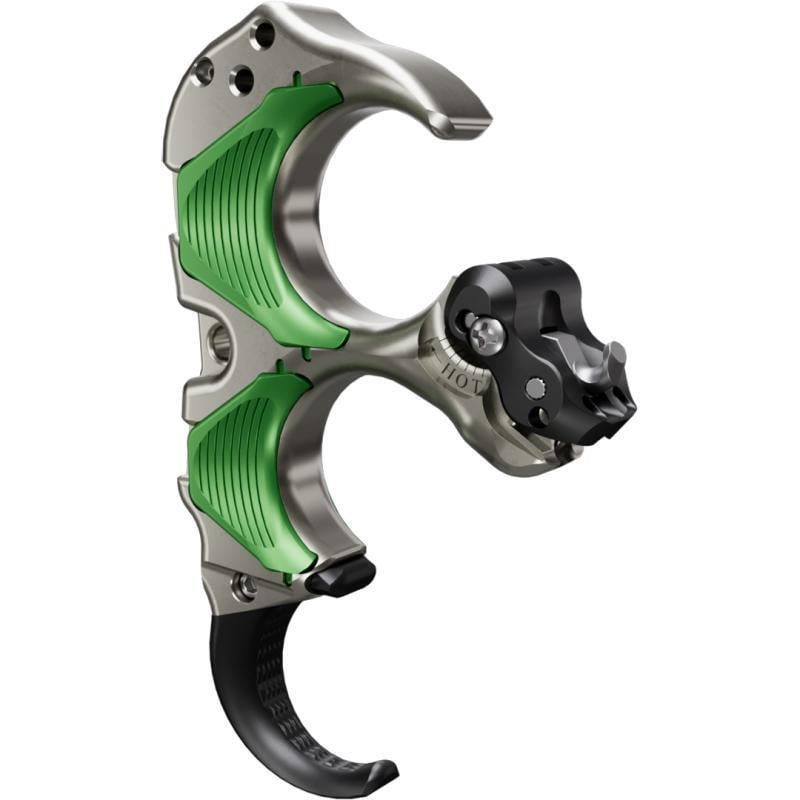Tru Ball Elden Tetik Aileron HBC Flex 3 Finger Quick Silver Brass