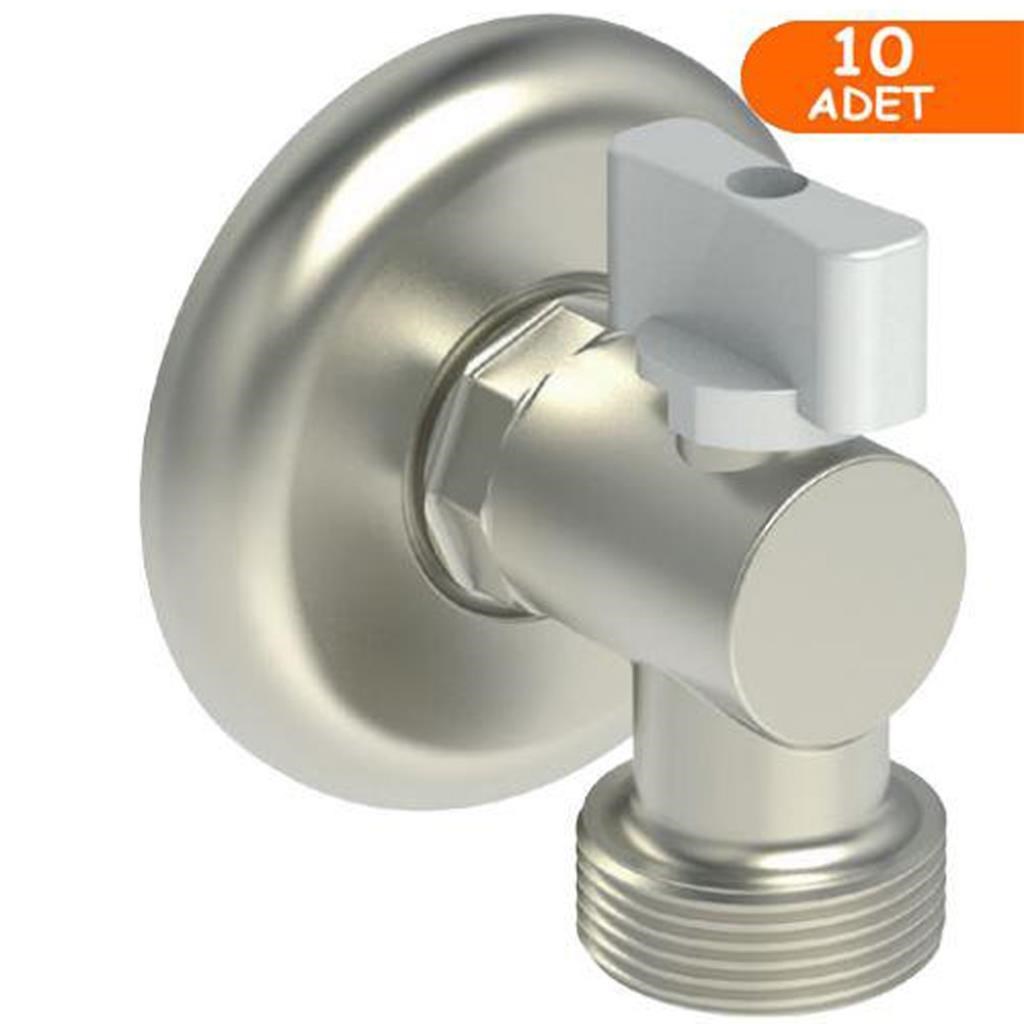 10 Adet MaxiFlow Mini Küresel Çamaşır Bulaşık Makinesi Musluğu (Toptan) TM01810012