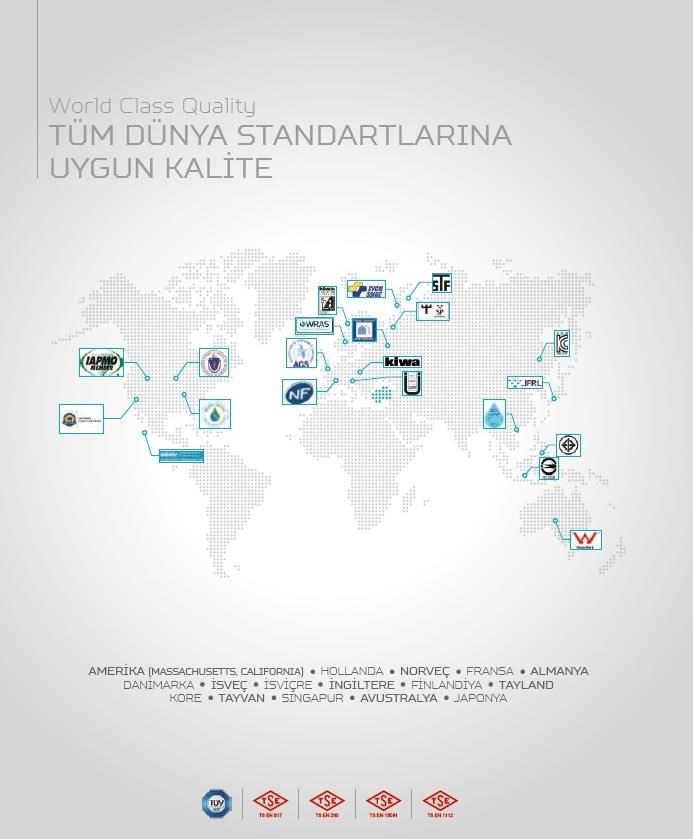 10 Adet Nsk Küresel Çamaşır/Bulaşık Musluğu Rozetli (Toptan) 2512502