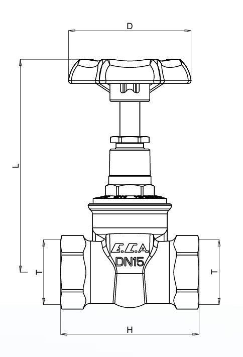 2 Adet ECA 1/2 Şiber Valf 601003019