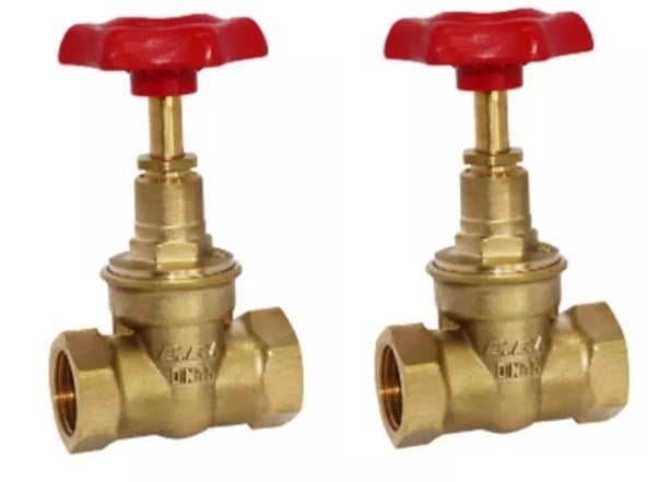 2 Adet ECA 1/2 Şiber Valf 601003019