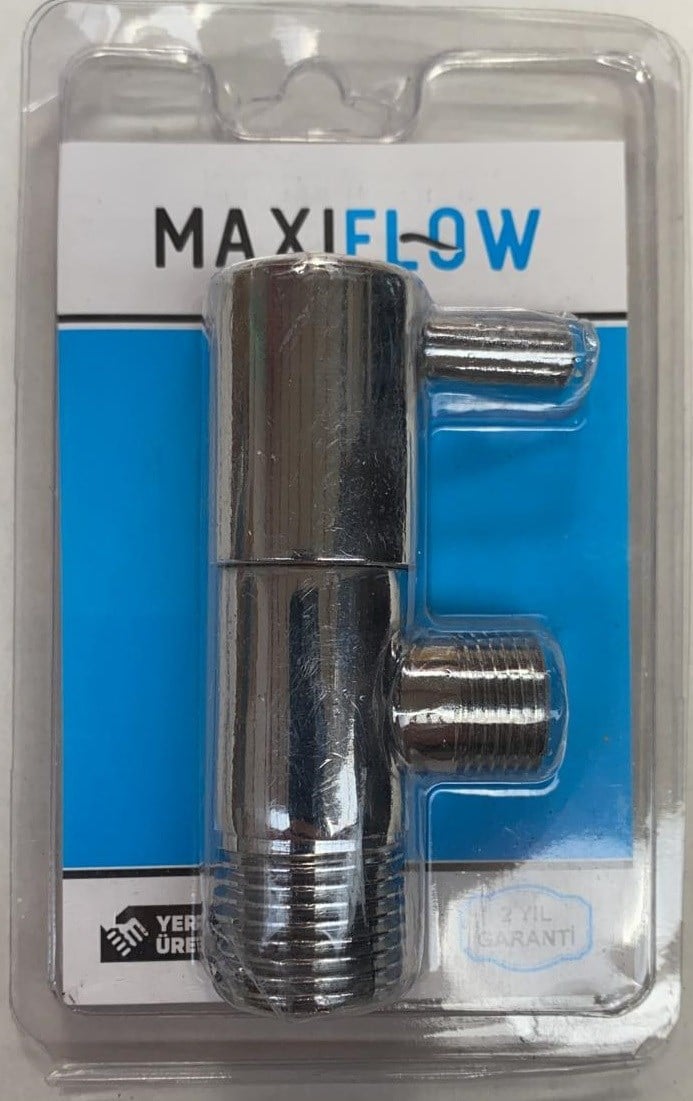 30 Adet MaxiFlow Çubuk Klozet Taharet (Ara) Musluğu Rozetli (Toptan) TM04810312