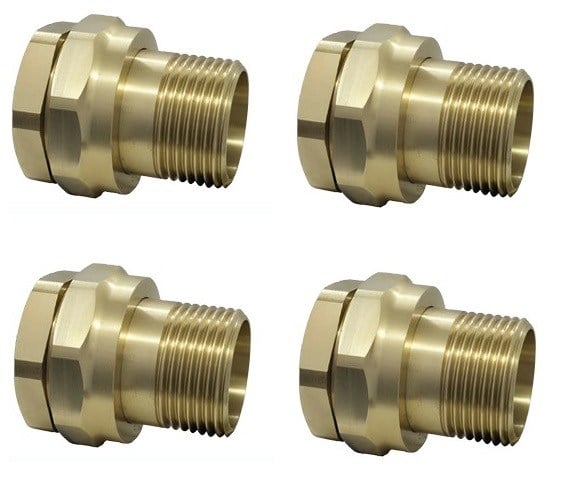 4 Adet ECA 1/2 Düz Rakor V.2 601002071