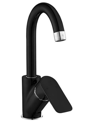 AR Fia Kuğu Borulu Lavabo Bataryası Mat Siyah 103508965