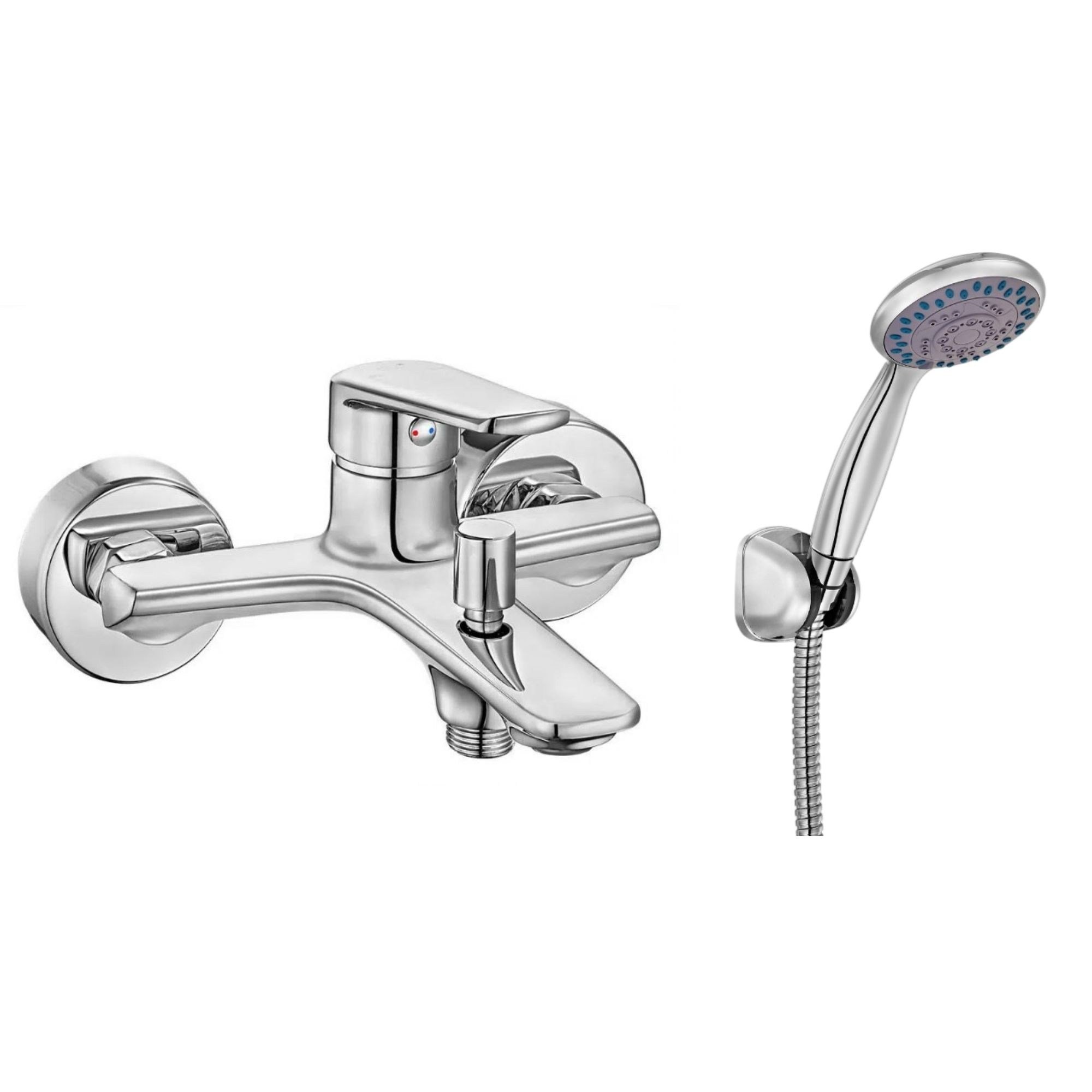 AR Fine Banyo Bataryası 102102530 + AR Dore Mafsallı Duş Seti Banyo Üst Takımı Dört Fonksiyonlu 102117358