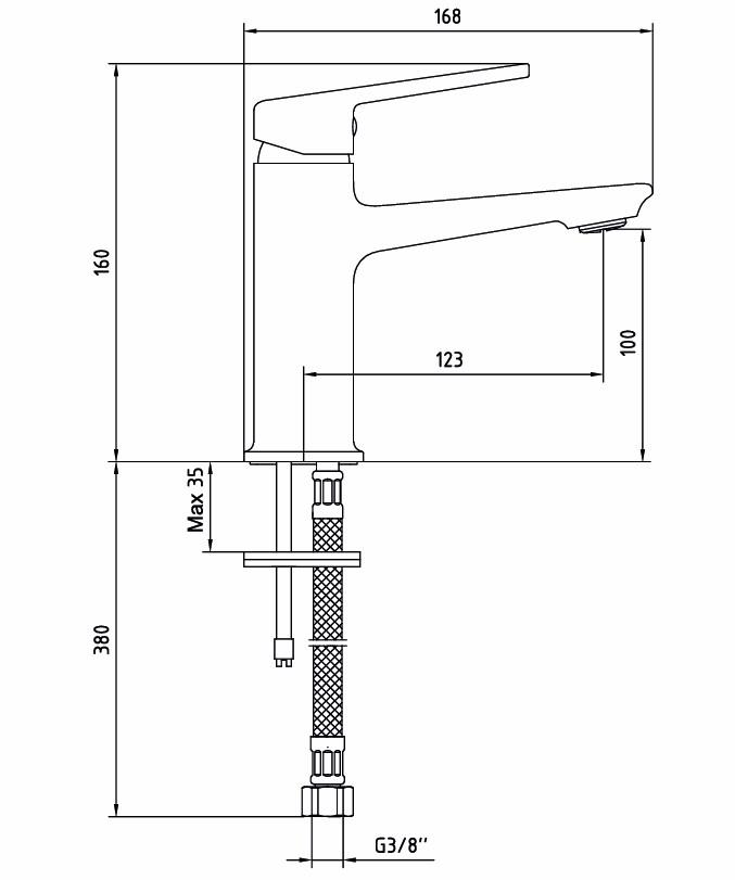 AR Fine Lavabo Bataryası 102188143
