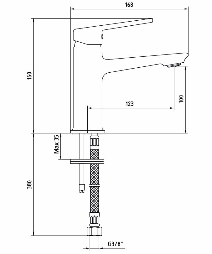 AR Fine Lavabo Bataryası 102188143