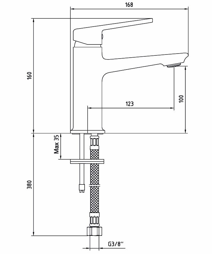 AR Fine Lavabo Bataryası 102188143