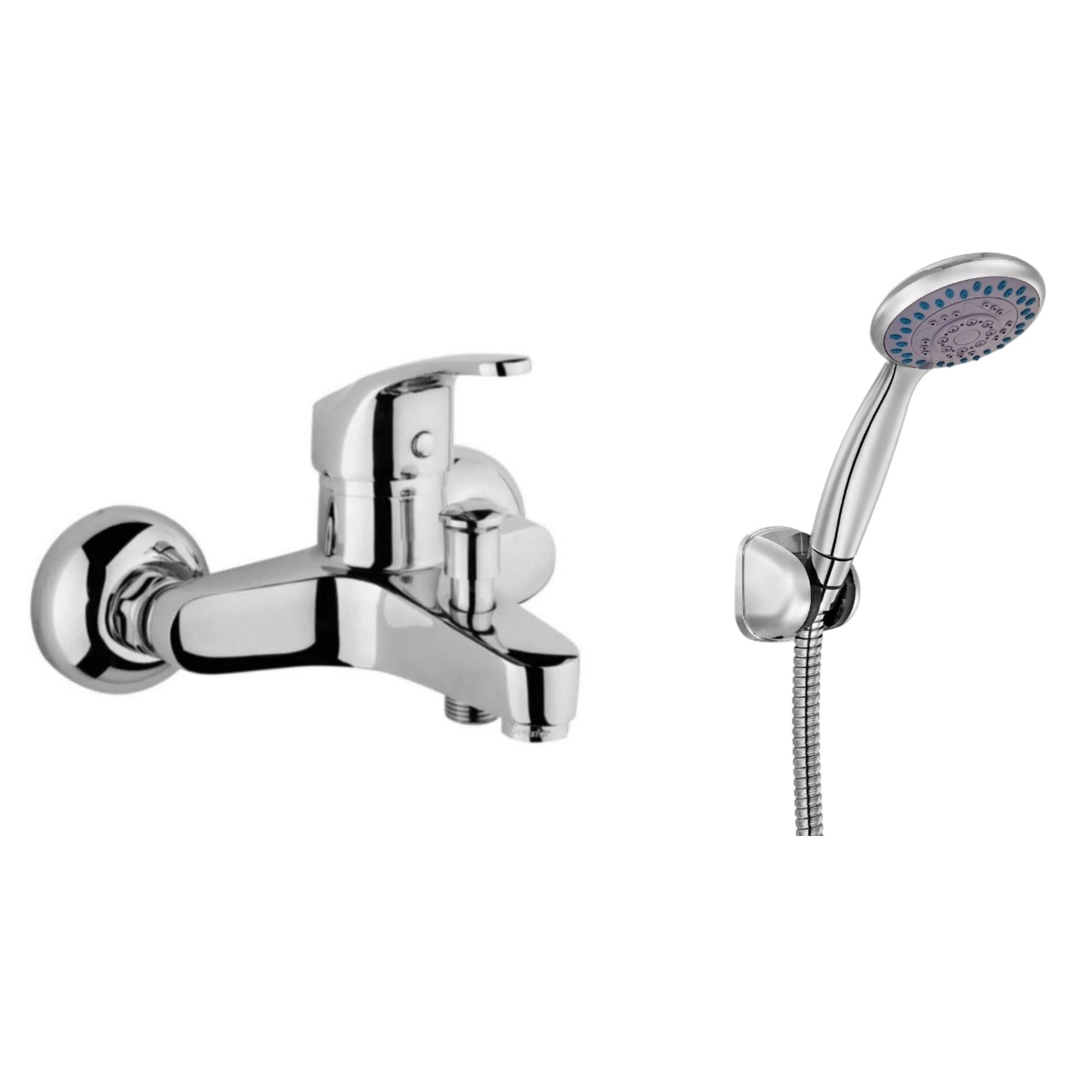AR Lucia Banyo Bataryası 102102493 + AR Dore Mafsallı Duş Seti Banyo Üst Takımı Dört Fonksiyonlu 102117358