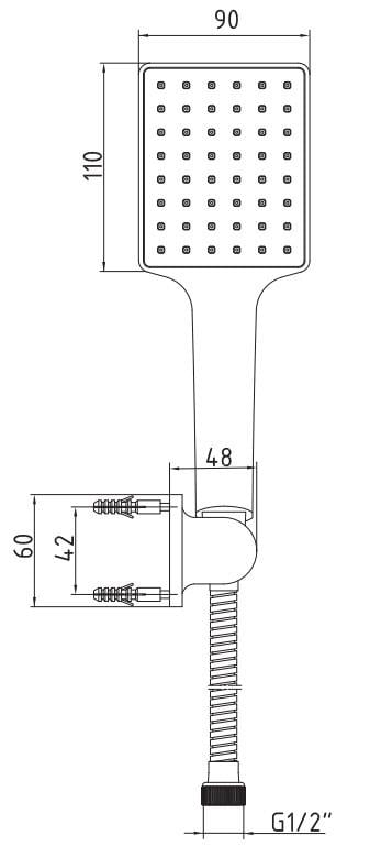 AR Lucia Mafsallı Duş Seti Banyo Üst Takımı 102117361