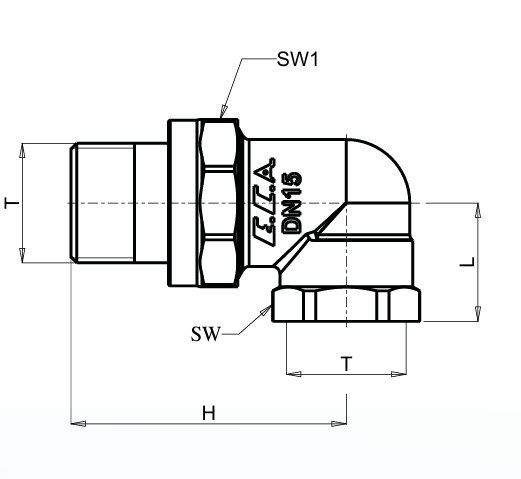 ECA 1 Köşe Rakor V.2 601002077