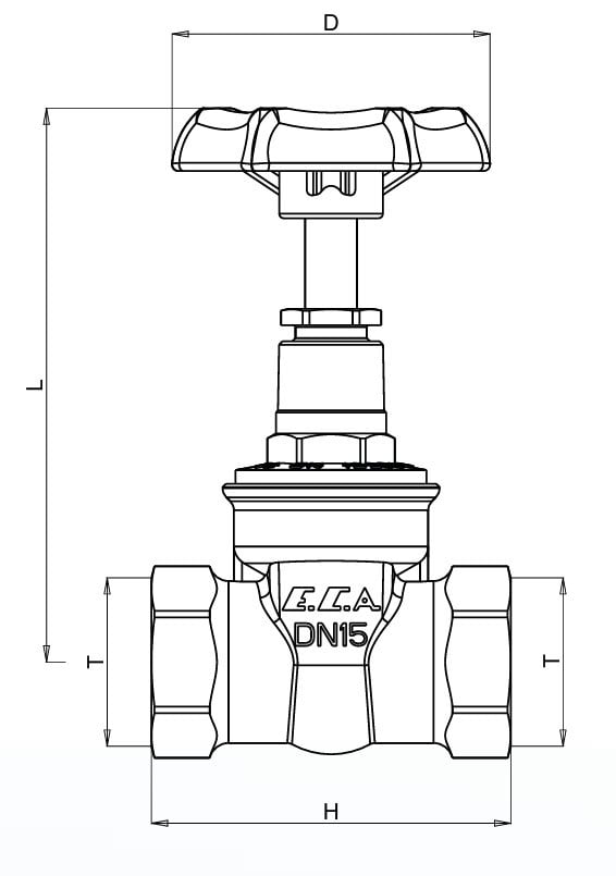 ECA 1 Şiber Valf 601003021