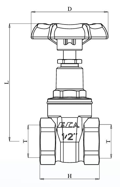 ECA 1 Şiber Valf 601003042