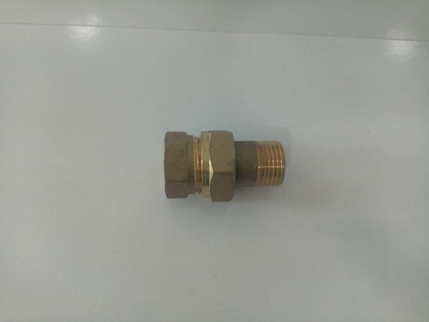 ECA 1/2 Düz Rakor / Rekor 601002007 Su Saatindede Kullanılablr