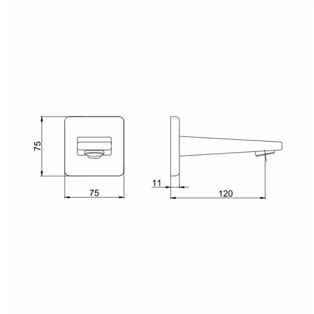 ECA Ankastre Gömme Banyo Bataryası Duş Seti Tüm Parçalar Dahil