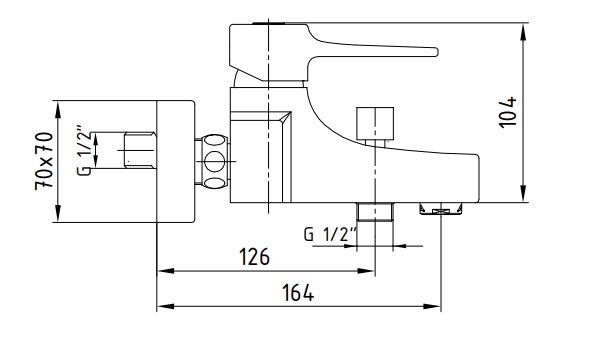 ECA Caro Banyo Bataryası+Tiera Kolonlu Tepe Duş Takım+3'lü Rafı (424+012+Metal Süngerlik) 3'lü Set 
