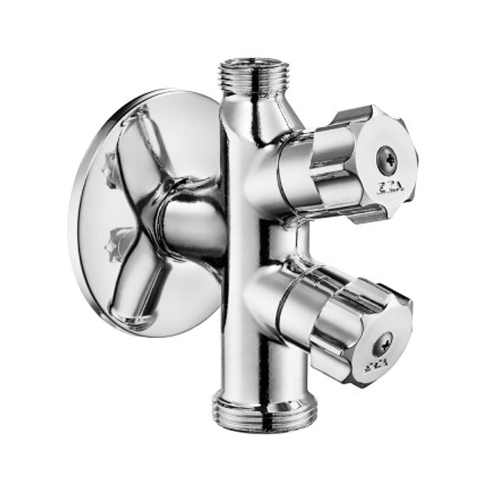 ECA Çift Çıkışlı Ara Taharet Musluğu Rozetli 102111116 