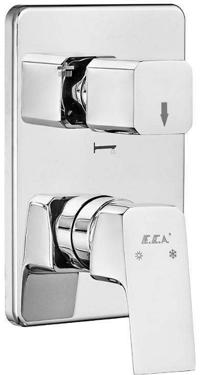 ECA Dalia Ankastre Gömme Banyo Bataryası Duş Seti Tüm Parçalar Dahil 30x30