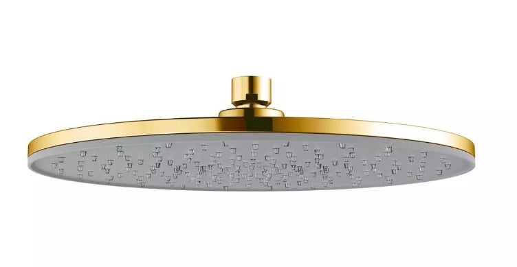 ECA Dalia Banyo Yuvarlak Duş Başlığı 25x25 Altın Renkli 102145066A1