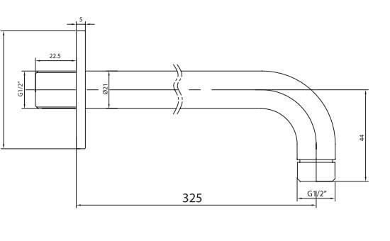 ECA Dalia Yuvarlak Ankastre Gömme Banyo Bataryası Duş Seti Tüm Parçalar Dahil 