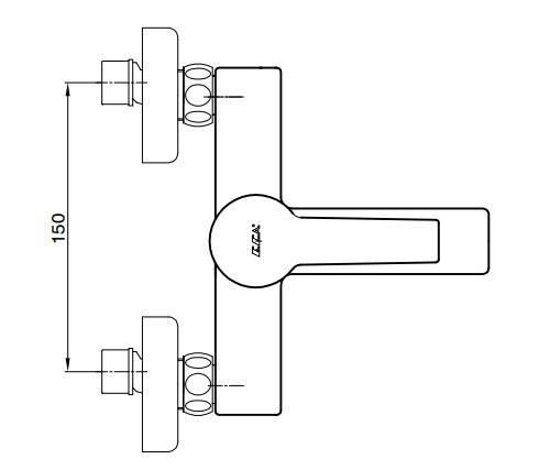 ECA Delta Banyo Bataryası 102102346+Metal Tel Süngerlik 3'lü Raf  Köşe 2'li Set
