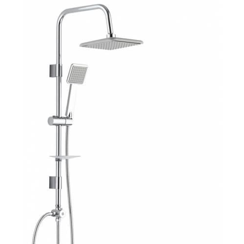 ECA Delta Banyo Bataryası 346+TEMA Rain Quadro Tepe Duş 53240     Seti 2'li Set