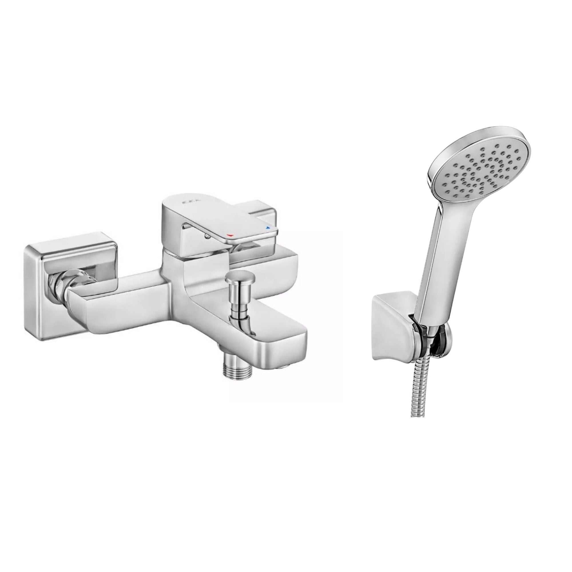 ECA Dream Banyo Bataryası 102102533 + ECA Spylos Mafsallı Duş Seti Banyo Üst Takımı 102117378