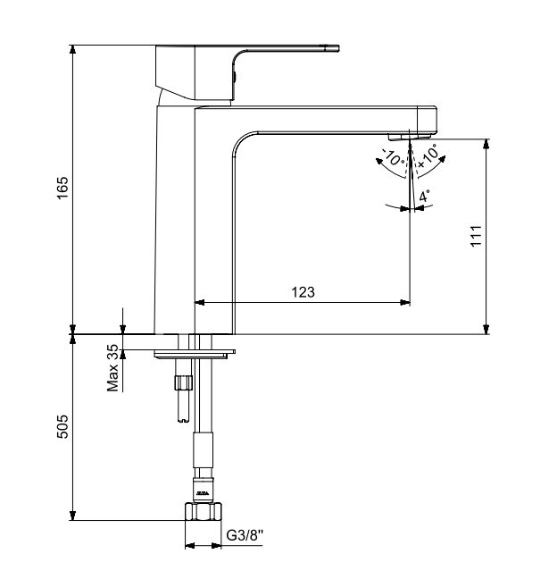 ECA Dream Ecotechnology Lavabo Bataryası 102188153
