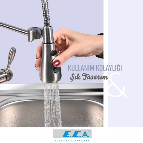 ECA Flux Mutfak Eviye Bataryası 406218019