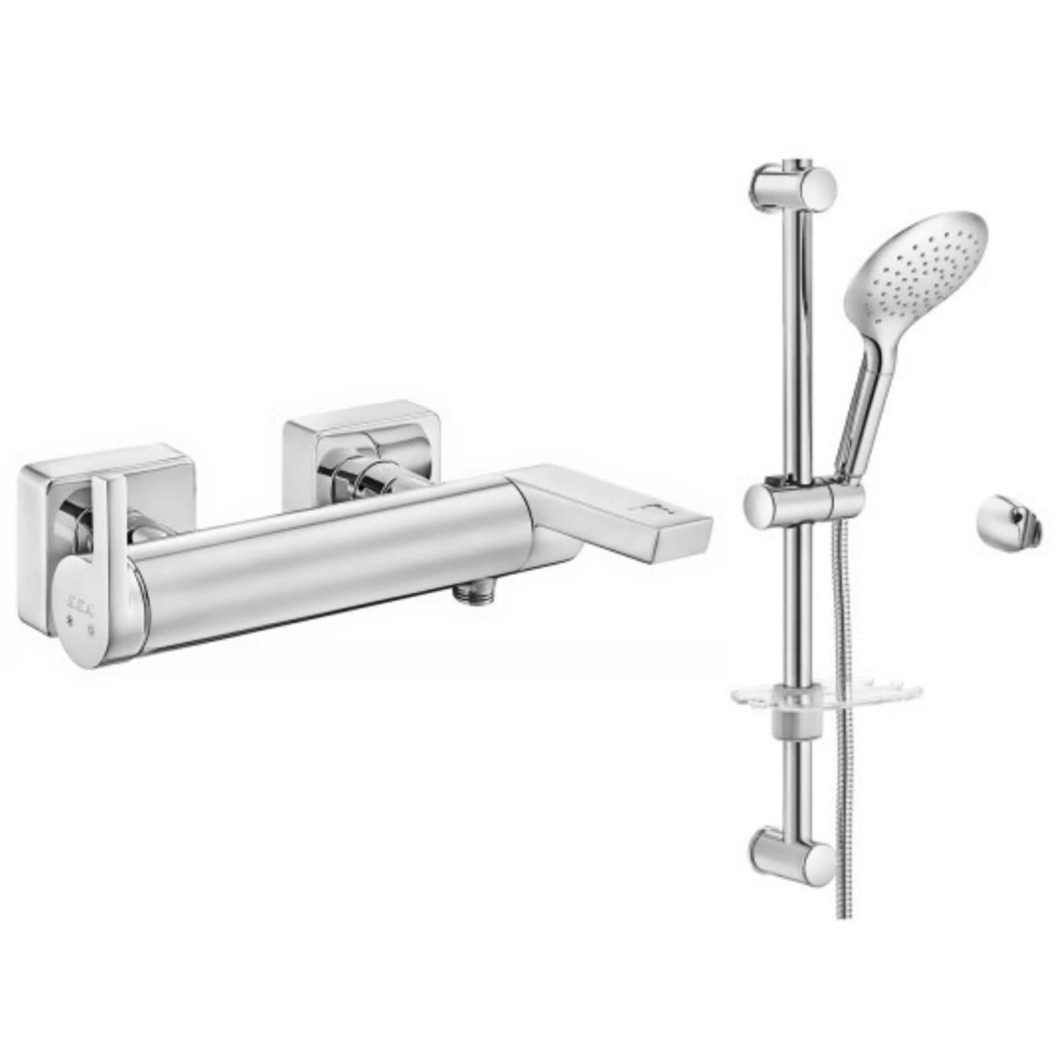 ECA İcon Banyo Bataryası 478H+Myra Sürgülü Banyo Üst Takım 030H   2'li Set