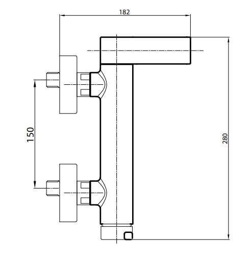 ECA İcon Banyo Bataryası + ECA Minimal Mafsallı Duş Seti Banyo Üst Takımı
