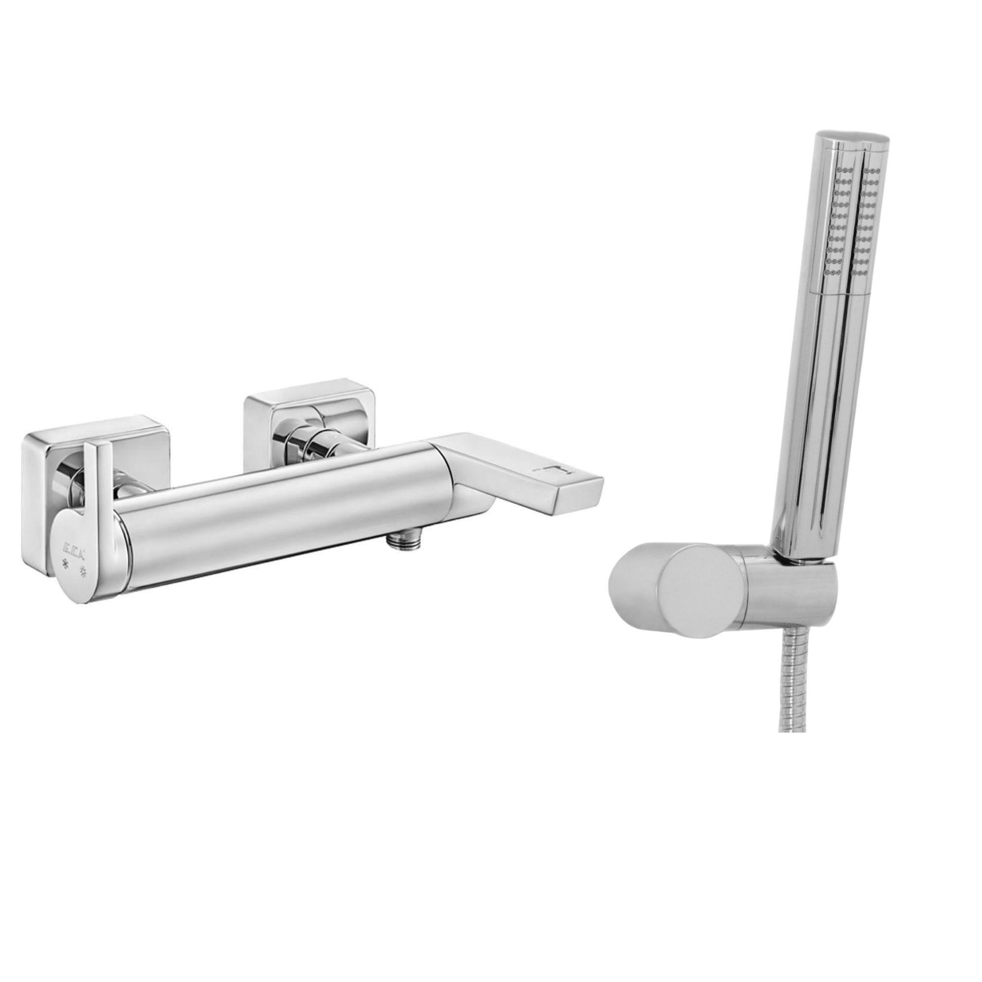 ECA İcon Banyo Bataryası + ECA Minimal Mafsallı Duş Seti Banyo Üst Takımı