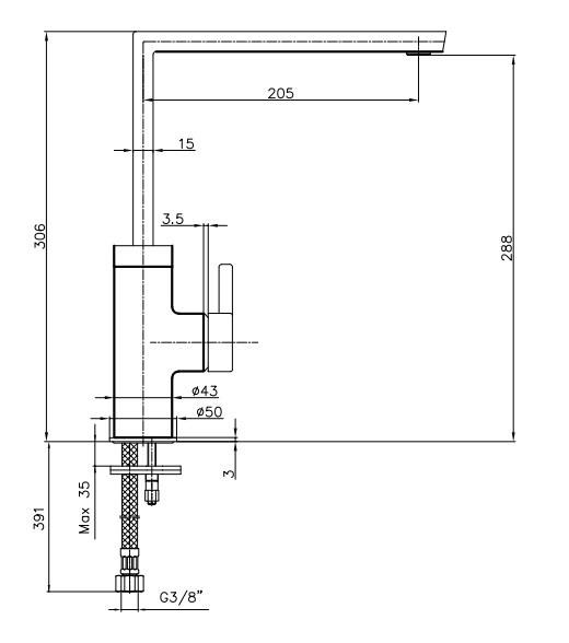 ECA İcon Mutfak Eviye Bataryası 102118081H
