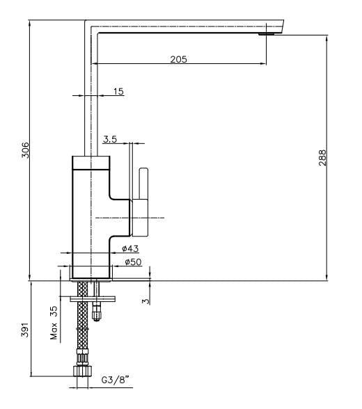ECA İcon Mutfak Eviye Bataryası 102118081H