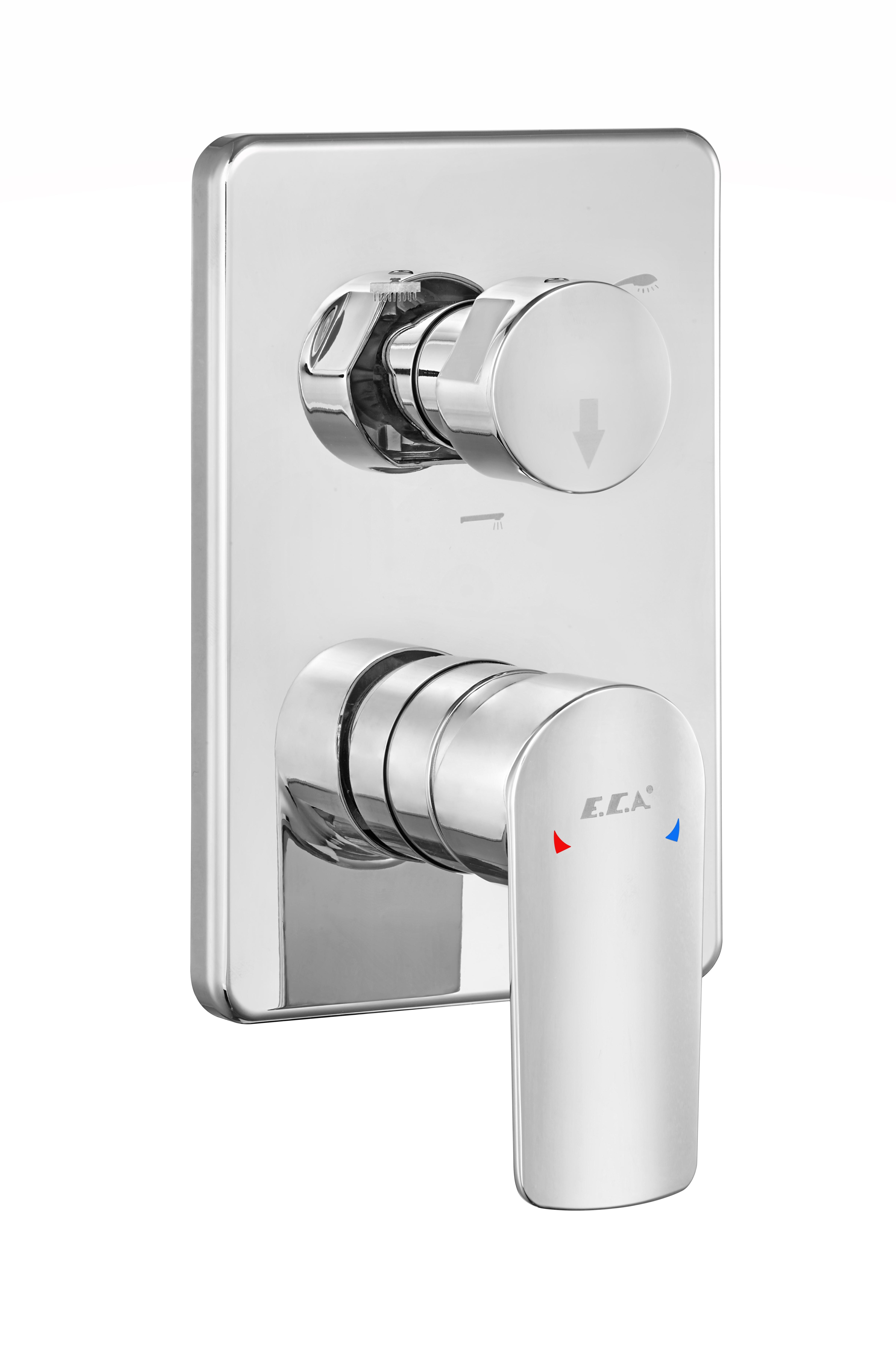 ECA Lia Ankastre Gömme Banyo Bataryası Duş Seti Tüm Parçalar Dahil 