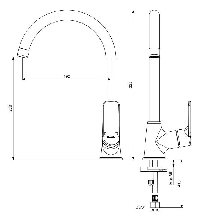 ECA Lia Mutfak Eviye Bataryası 102118888