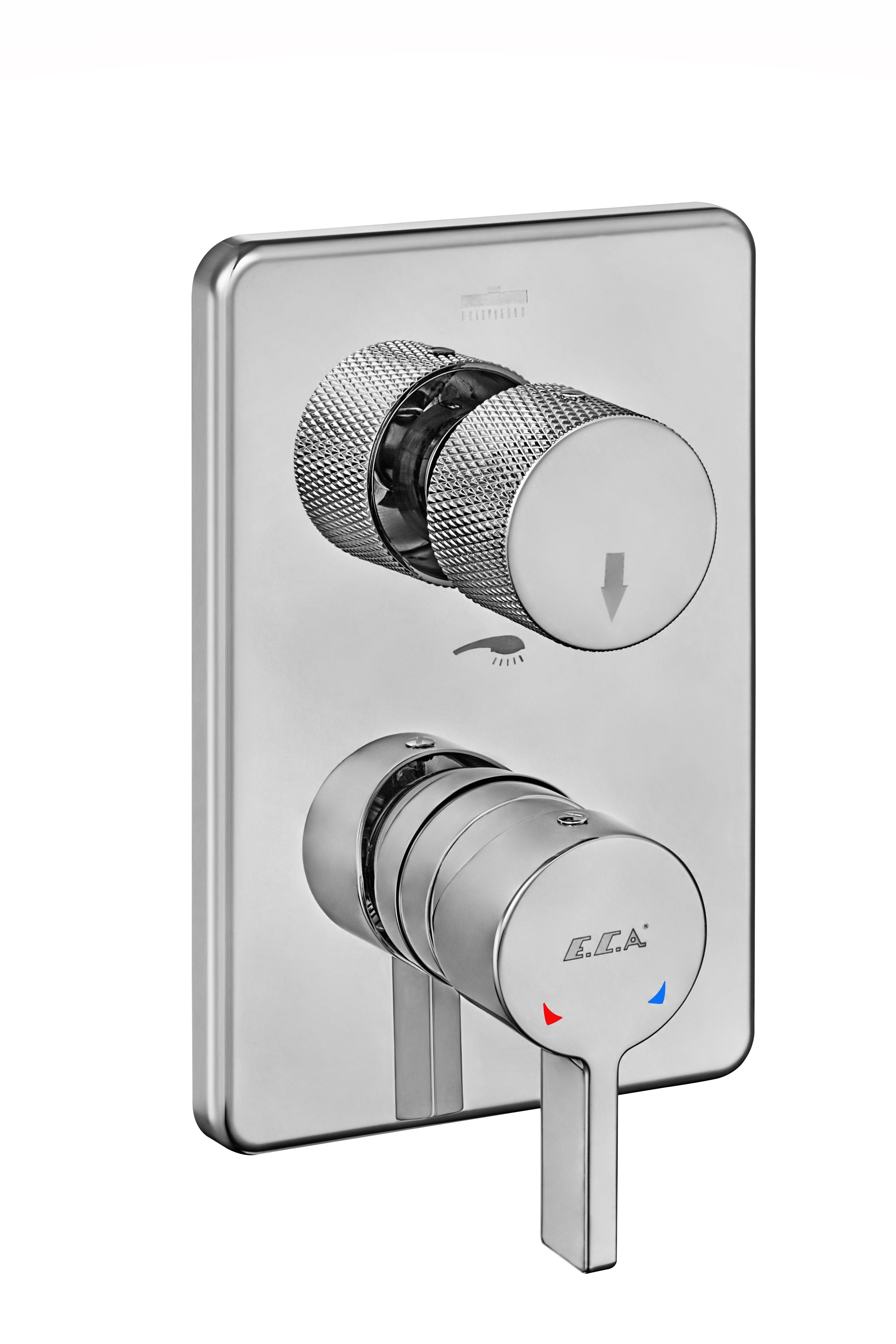 ECA Life Ankastre Banyo Bataryası Sıva Üstü 2 Yollu 102167222-KDE