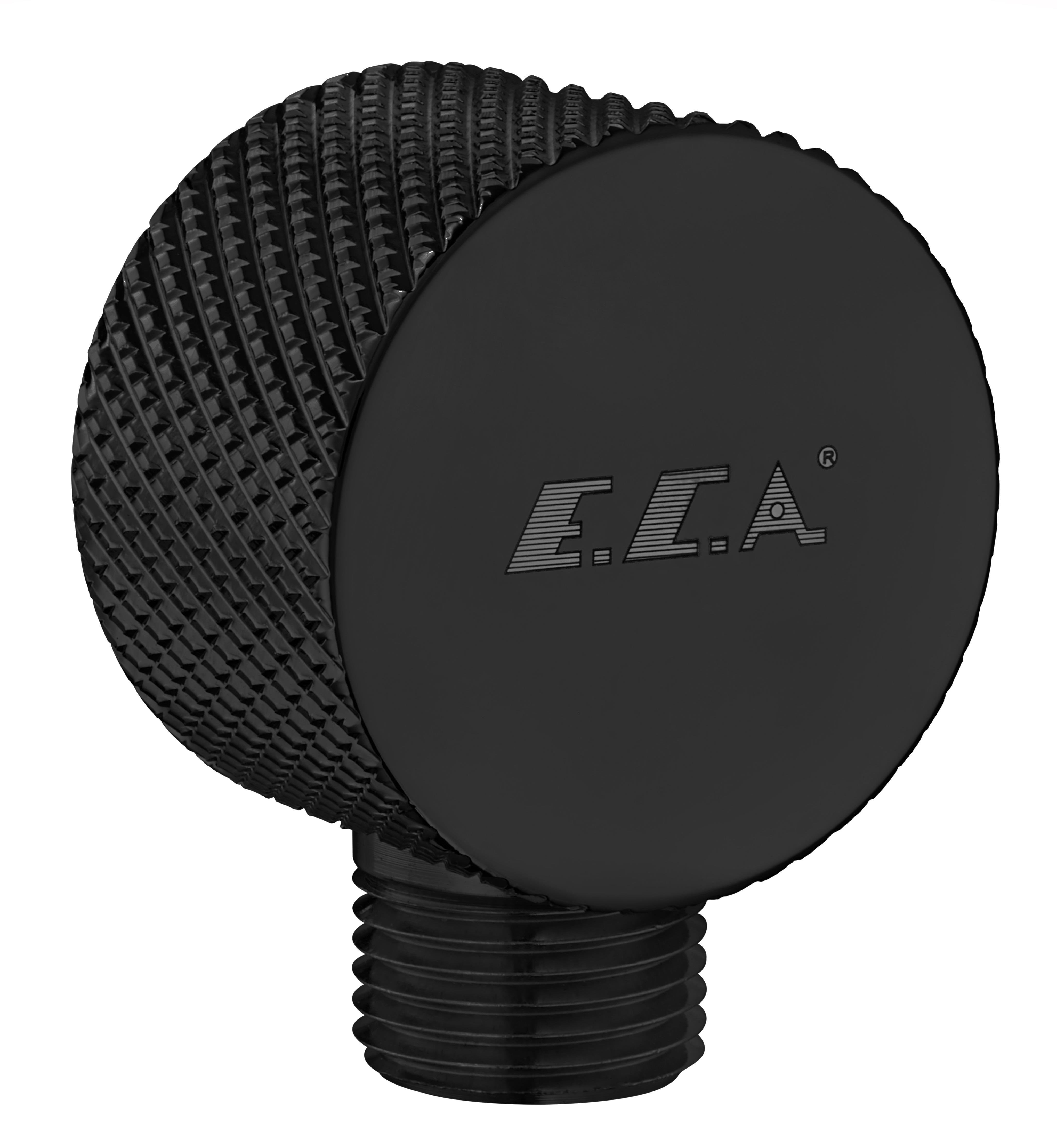 ECA Life Ankastre Duş Çıkış Dirseği Mat Siyah Renkli 102199917C1