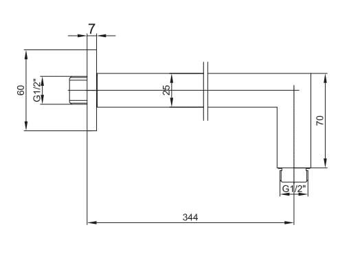 ECA Life Ankastre Gömme Banyo Bataryası Duş Seti Tüm Parçalar Dahil 