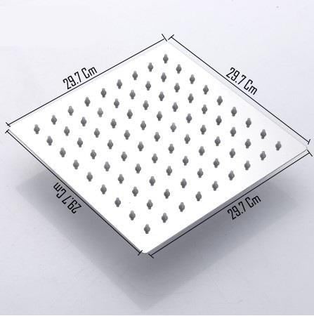 ECA Life Ankastre Gömme Banyo Bataryası Duş Seti Duvardan Tüm Parçalar Dahil 30x30