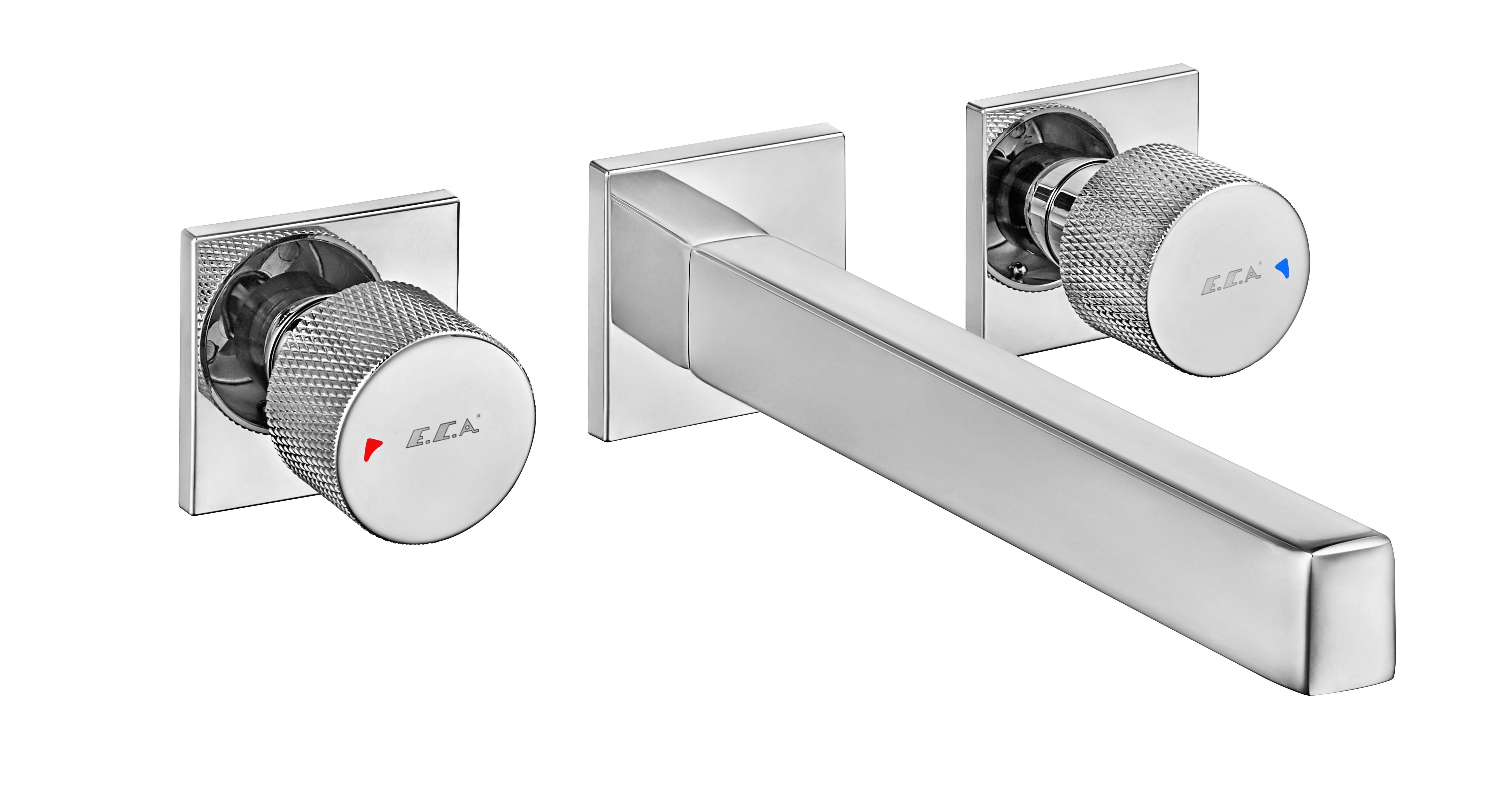 ECA Life Ankastre Lavabo Bataryası 3 Delikli Duvardan 102106777