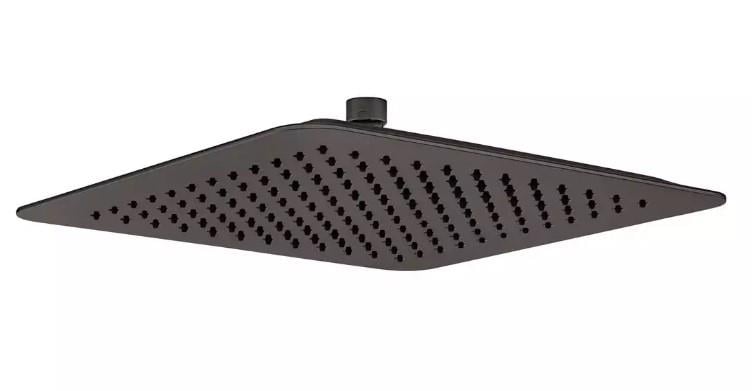 ECA Life Banyo Kare Duş Başlığı Mat Antrasit Renkli 30x30 102145777C5