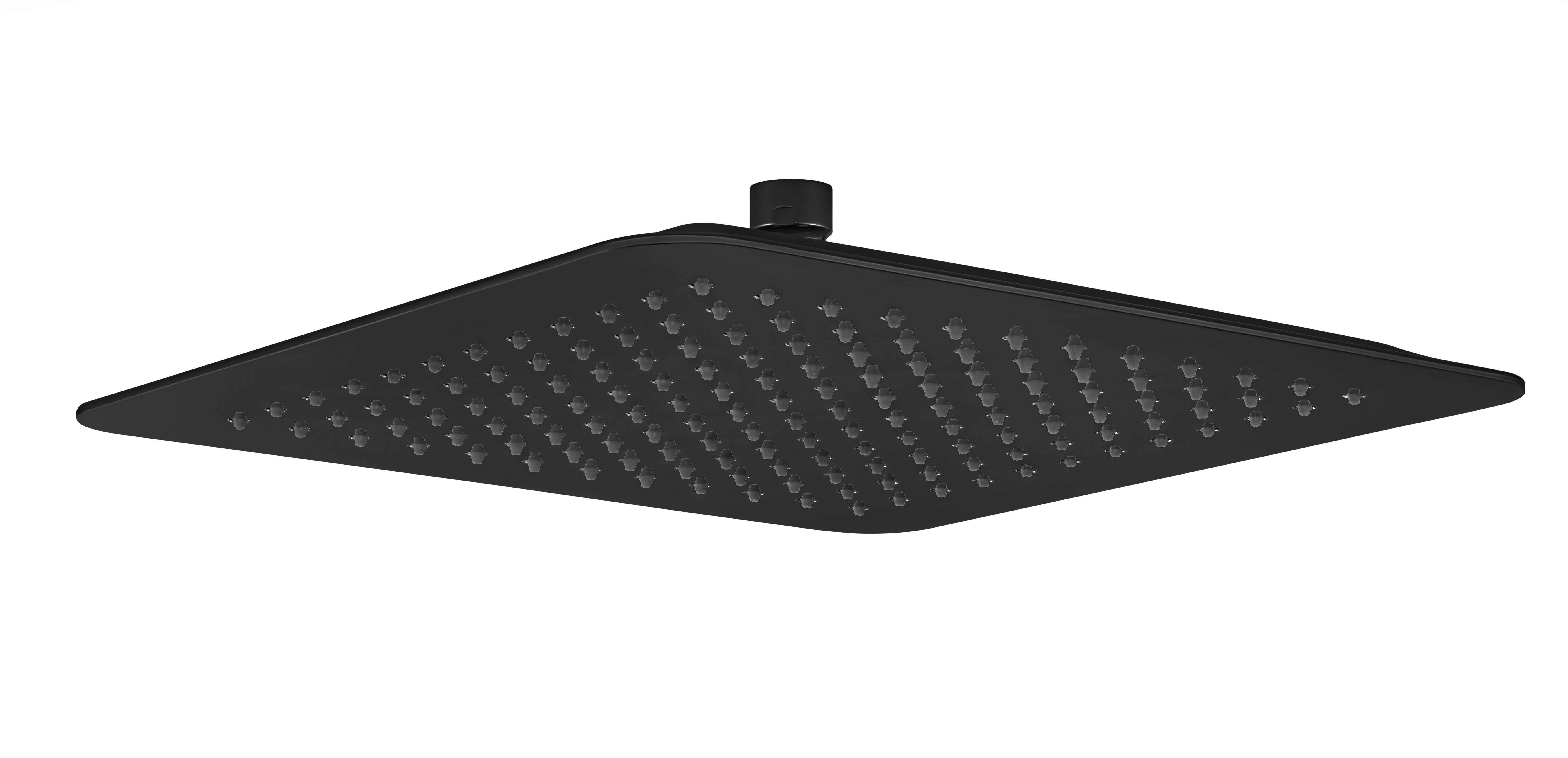 ECA Life Banyo Kare Duş Başlığı Mat Siyah Renkli 30x30 102145777C1