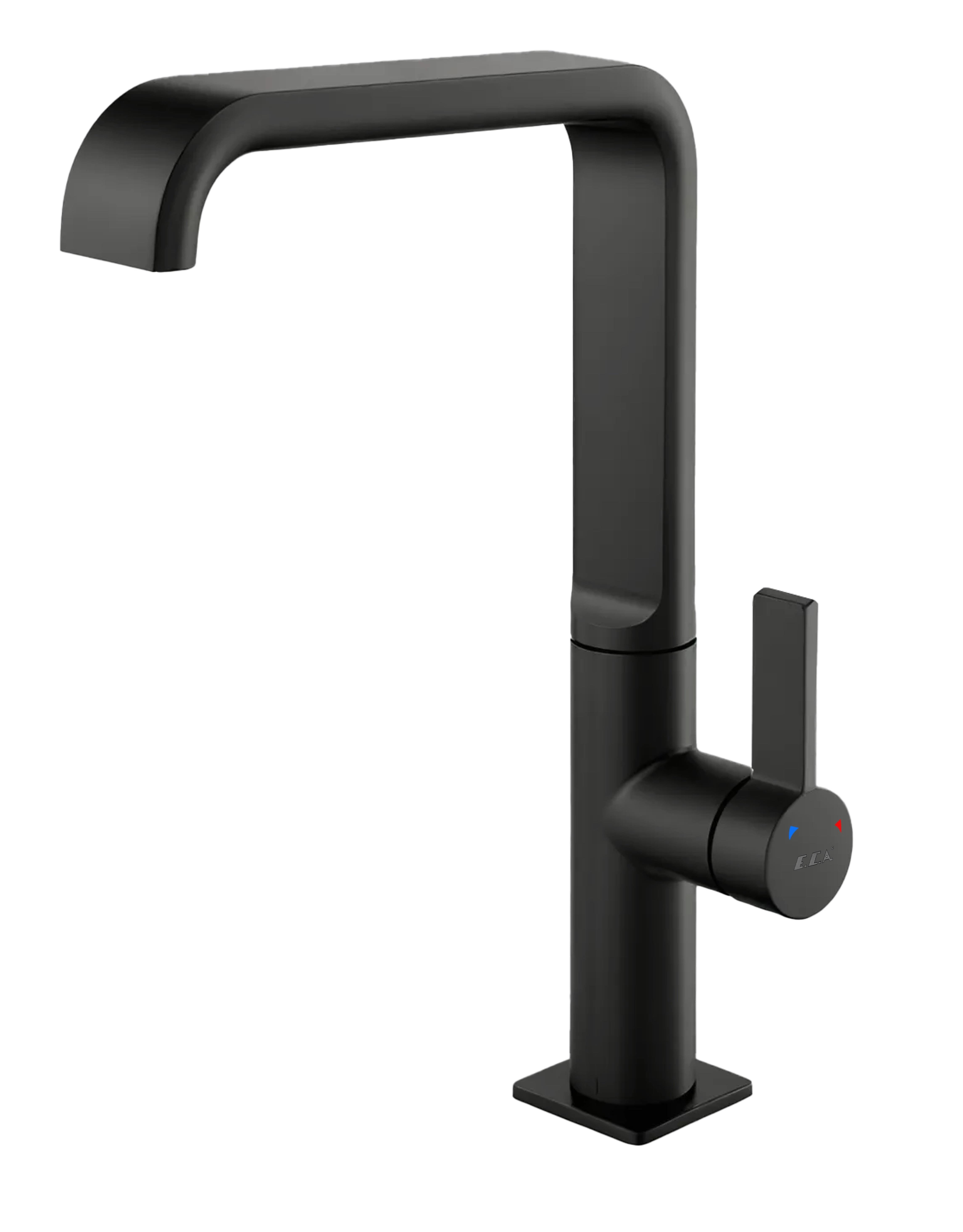 ECA Life Mutfak Eviye Bataryası Mat Siyah Renkli 102118777C1